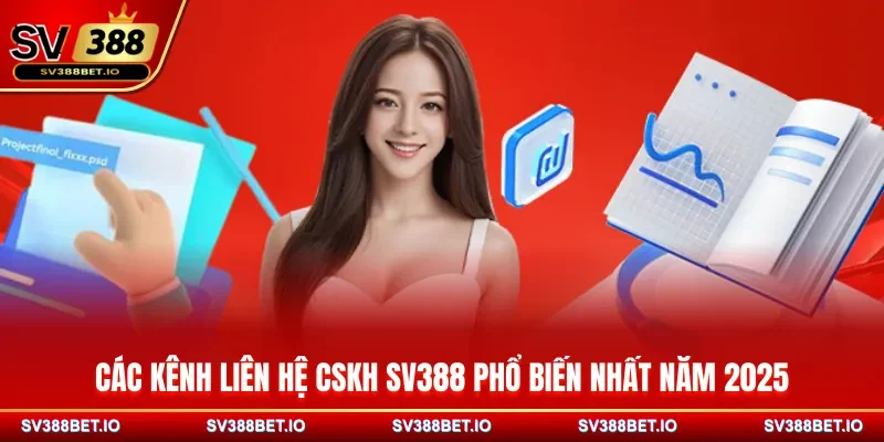 Các kênh liên hệ CSKH SV388 phổ biến nhất năm 2025