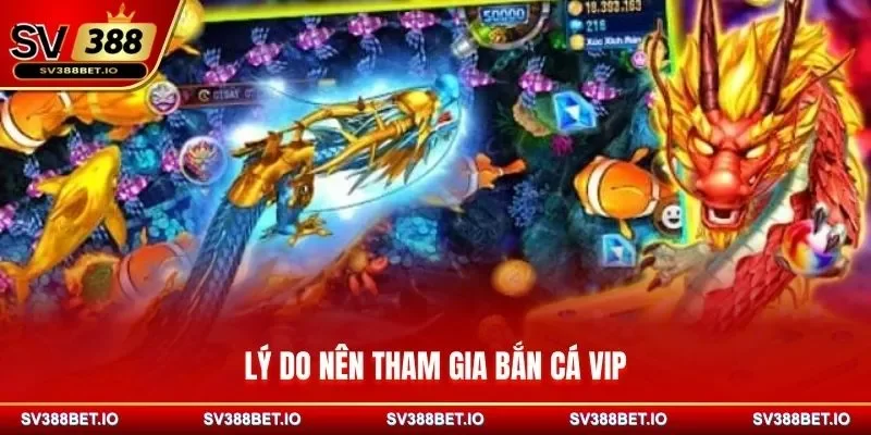 Lý do nên tham gia bắn cá VIP