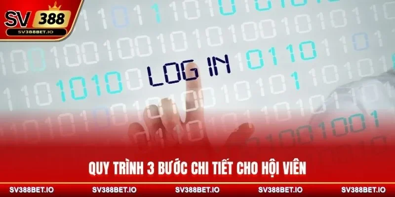 Quy trình 3 bước chi tiết cho hội viên