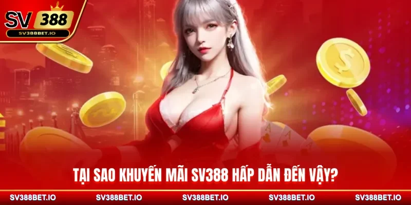 Tại sao khuyến mãi SV388 hấp dẫn đến vậy?